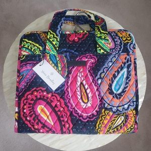 Vera Bradley hanging travel beauty organizer
